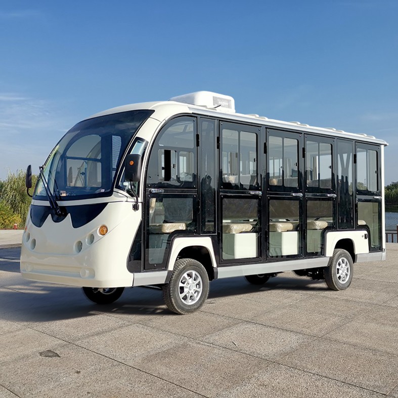 14-miestny uzavretý elektrický vyhliadkový autobus