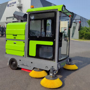 priemyselný elektrický podlahový zametač