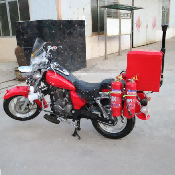 Dvojkolesový hasičský motocykel